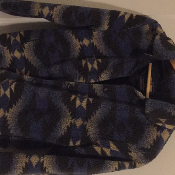 Vintage Woolrich button-down southwestern fleece - Picture 3 of 7